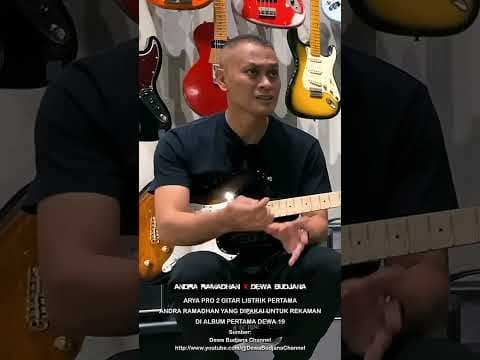 Aria Pro 2 Gitar Listrik Pertama Andra Ramadhan Yang Dipakai Untuk Rekaman Di Album Pertama Dewa 19