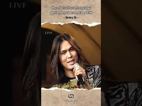 Lagu pertama Once dengan Dewa 19 #sekilasmusik #shorts #dewa19 #oncemekel
