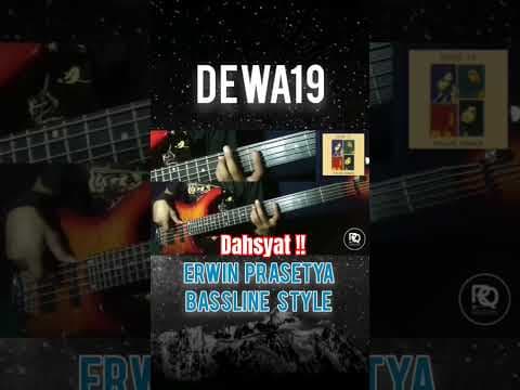 Dahsyat!! Permainan Bass Erwin Prasetya dalam lagu Cukup Siti Nurbaya #dewa19