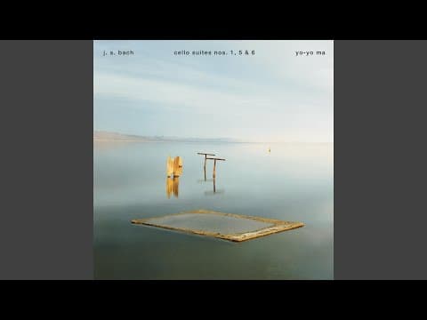 Cello Suite No. 1 in G Major, BWV 1007: V. Menuets I & II